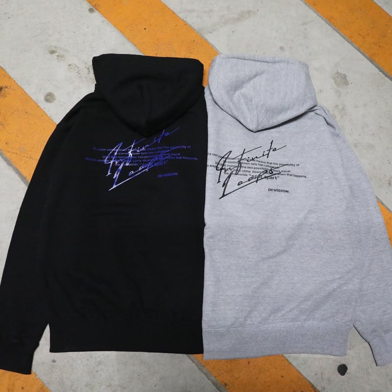 ◀︎AXIS HOODIE▶︎ BLK | DI:VISION ONLINE STORE