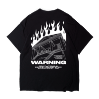 ◀︎HOUSE BURN Tee▶︎ BLK