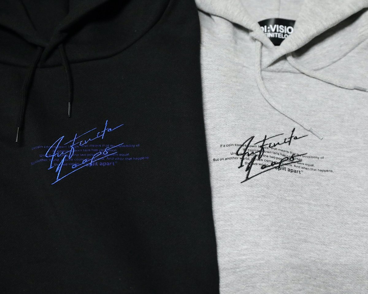 ◀︎AXIS HOODIE▶︎ BLK | DI:VISION ONLINE STORE