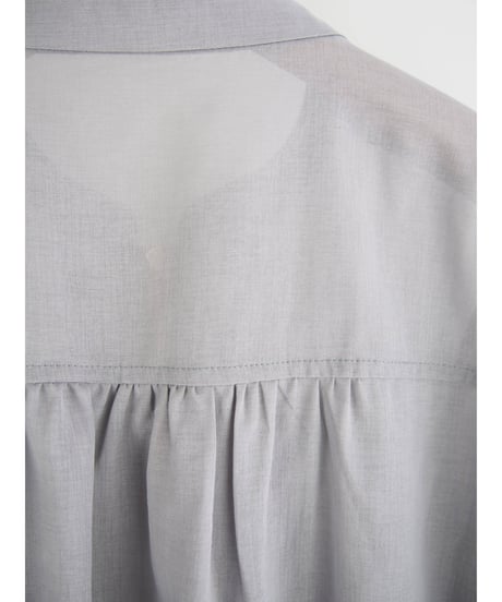 「サラサラジョーゼット」ゴムシャーリングシアーブルゾン