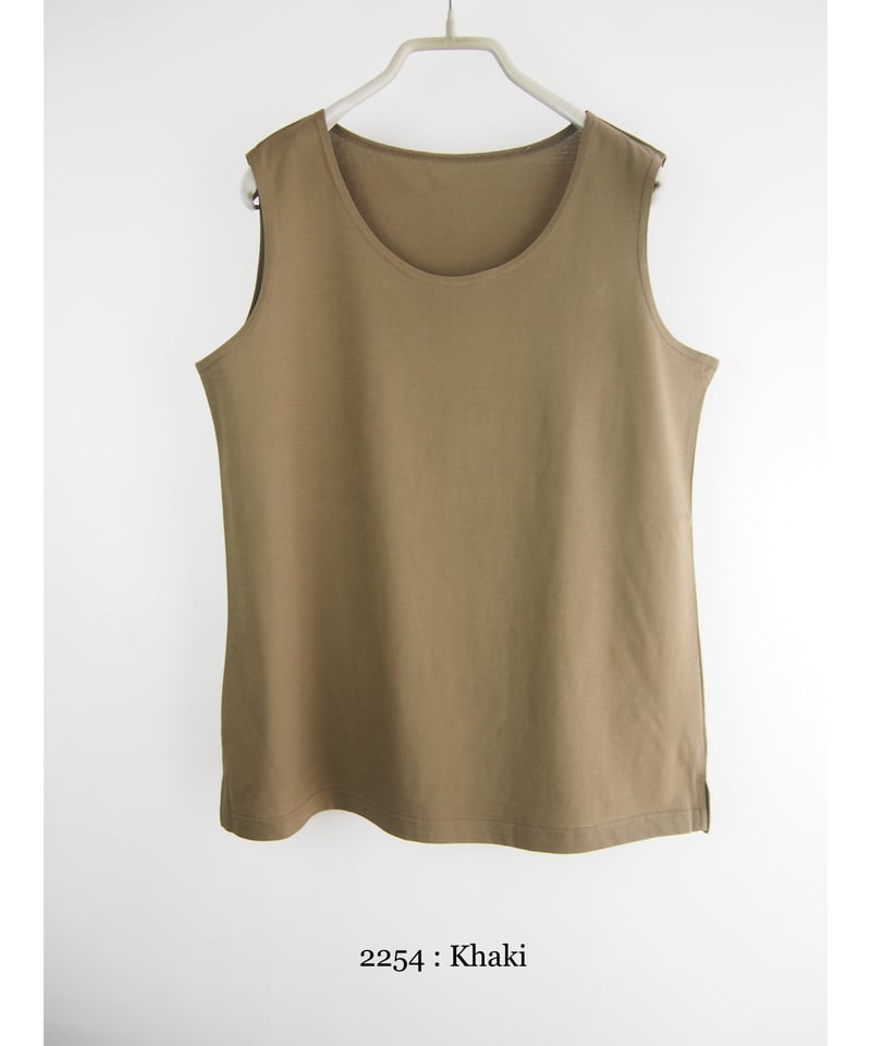 日本製】「SZ強撚コットン100％」タンクトップ（Lサイズ） | GIPSY