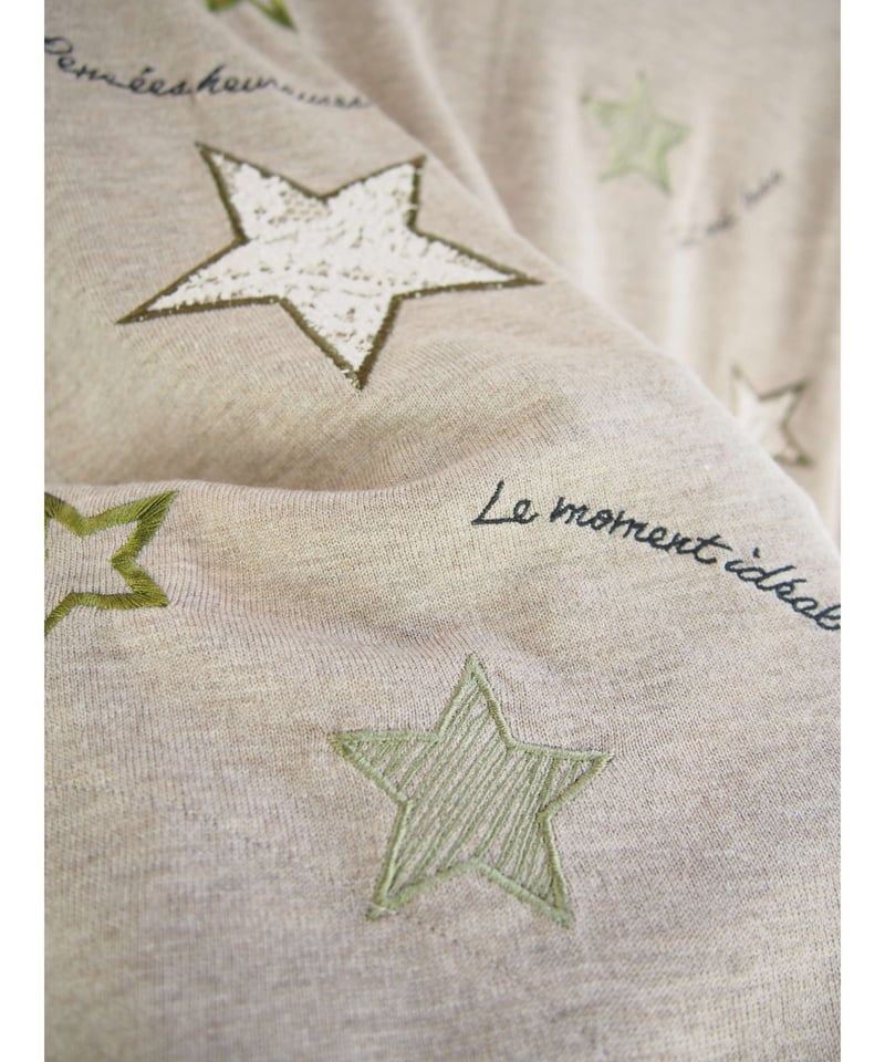 モールスター＋ロゴ刺繍」ワイドプルオーバー | GIPSY BLUE ONLINE STORE