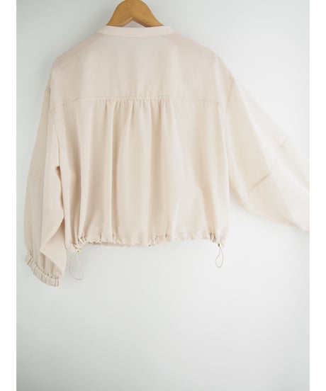 「サラサラジョーゼット」ゴムシャーリングシアーブルゾン
