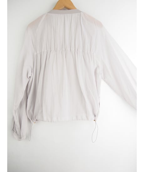 「コットンガーゼ」シャーリングシアーブルゾン
