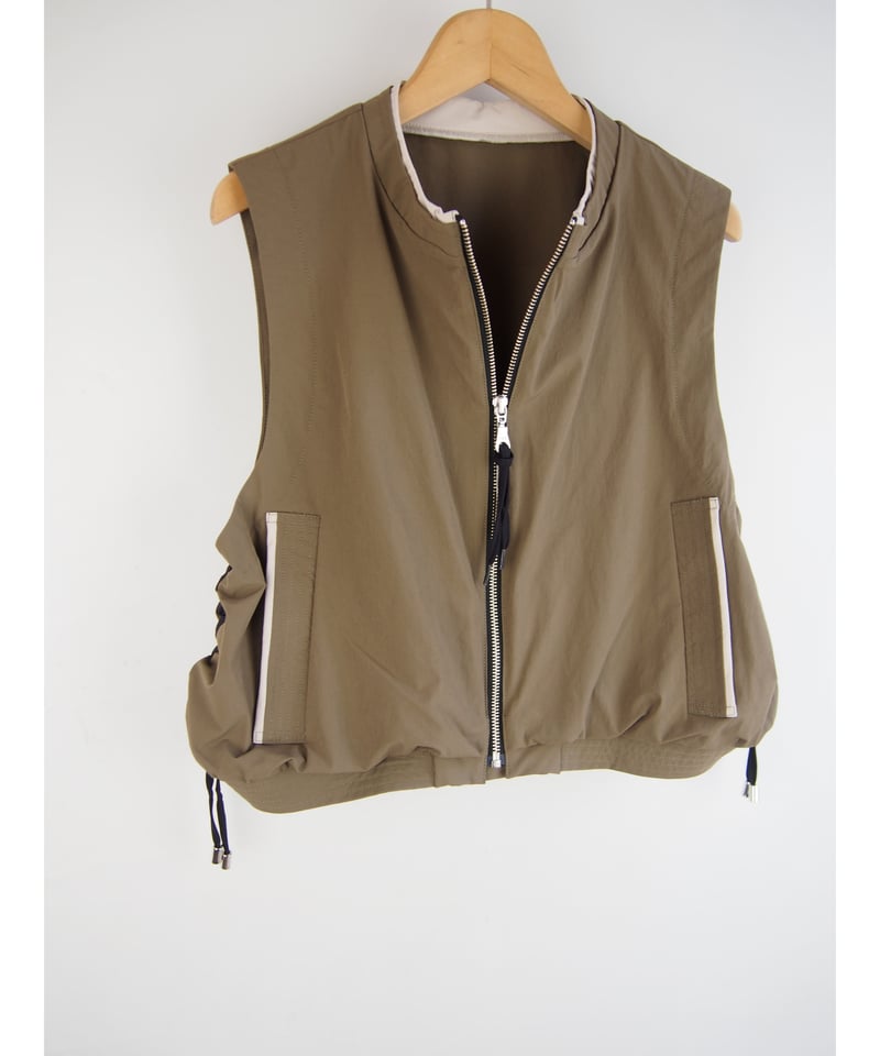 E8584-102◾️ヴィンテージ クレージュ ナイロンベストフード付 91年製 patagonia Nylon Padding Vest 紫ピンク M 90s