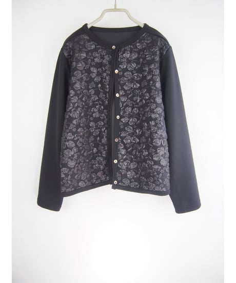 PONTI 黒 レース カーディガン PONTI 黒 レース カーディガン