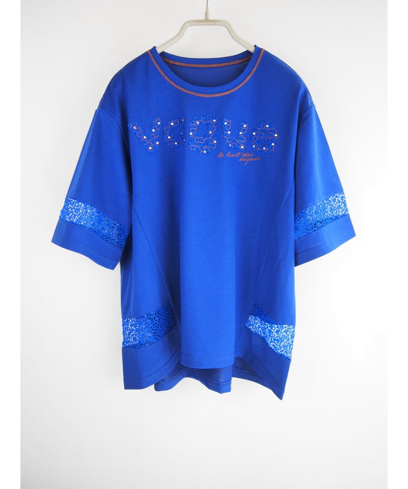 rienda | メッセージチュールロンT/SH (Tシャツ・カットソー