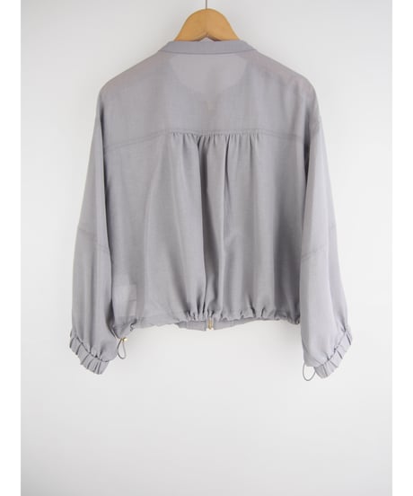 「サラサラジョーゼット」ゴムシャーリングシアーブルゾン