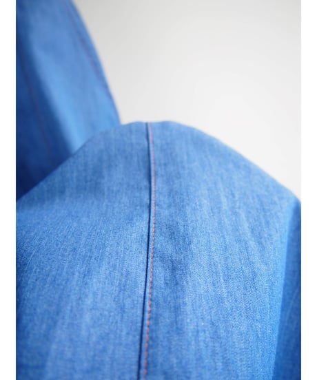 「COTTON LIGHT DENIM」ワイドパンツ