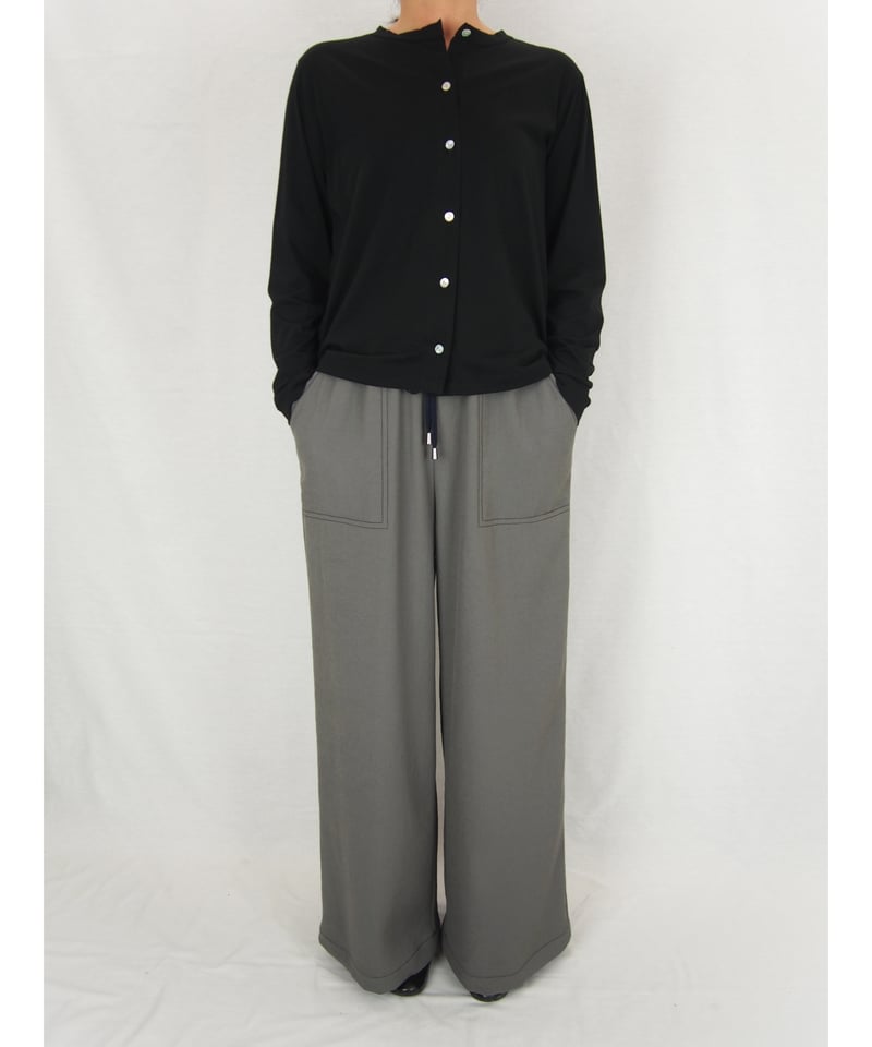 日本製】「アルビニスタシフォン」カーディガン | GIPSY BLUE