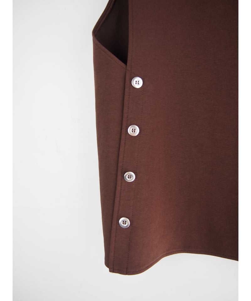 Freeサイズ！ メイドインUSA ハンティングベスト ミックスコットンポンチ」サイド釦ベスト | GIPSY BLUE ONLINE STORE