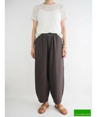 「テンセルバイオリネンクロス」バレルパンツ