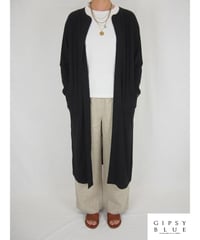 《再入荷》「ドライクールポリエステル」ロングカーディガン