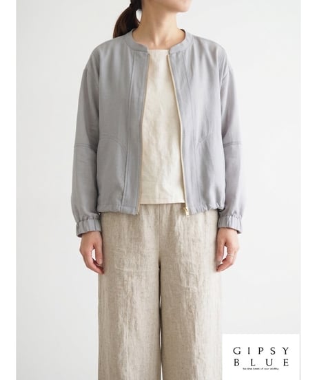 「サラサラジョーゼット」ゴムシャーリングシアーブルゾン
