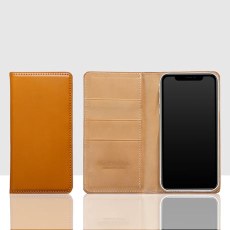 イングリッシュブライドル　スマートフォンケース　ロンドンタン　iPhone各モデル対応