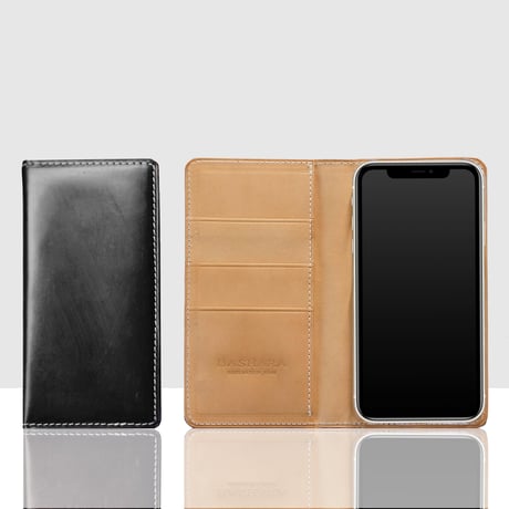 イングリッシュブライドル　スマートフォンケース　ブラック　iPhone各モデル対応