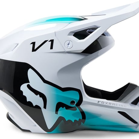 FOX V1 ヘルメット トキシックス　Ｌサイズ