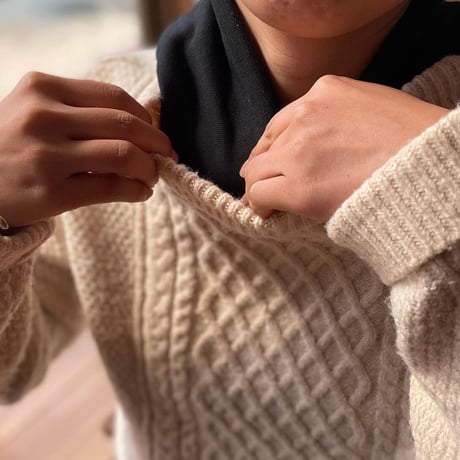 玄米カイロYOHEHO shoulder warmer グレー