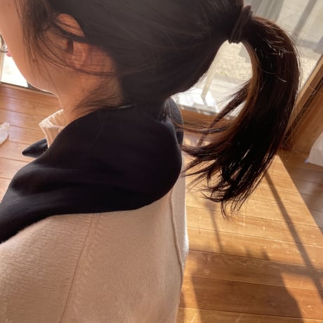 玄米カイロYOHEHO shoulder warmer 黒