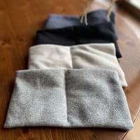 YOHEHO eye warmer  グレー　手の平サイズ