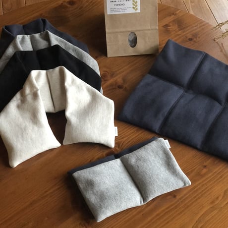 YOHEHO eye warmer  グレー　手の平サイズ