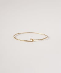 Line bangle (brass)