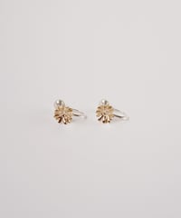 Gerbera earring A (K10YG)