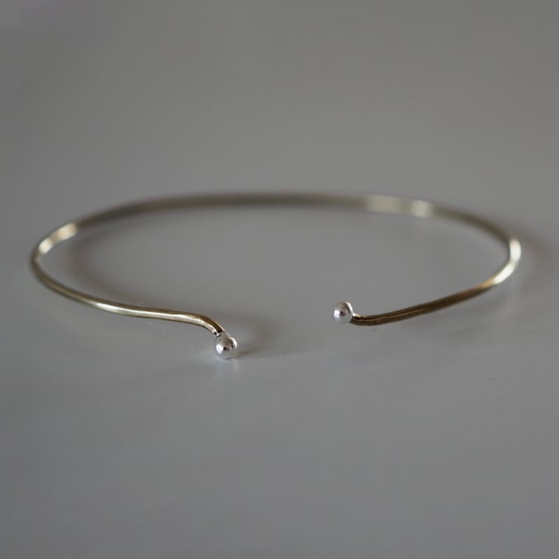 click bangle (brass) | ayano otsubo