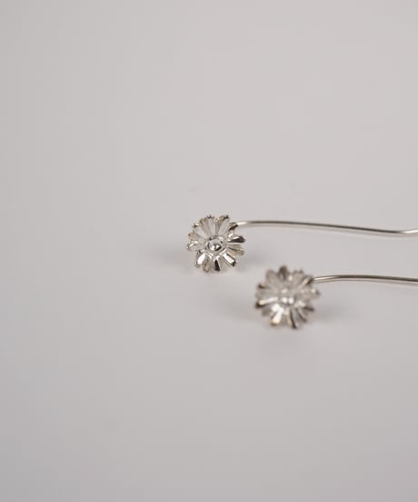 Gerbera pierce (silver)