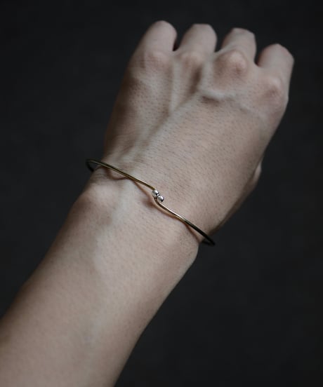 click bangle (brass)