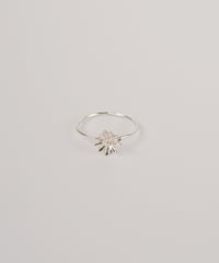 Gerbera ring (silver)
