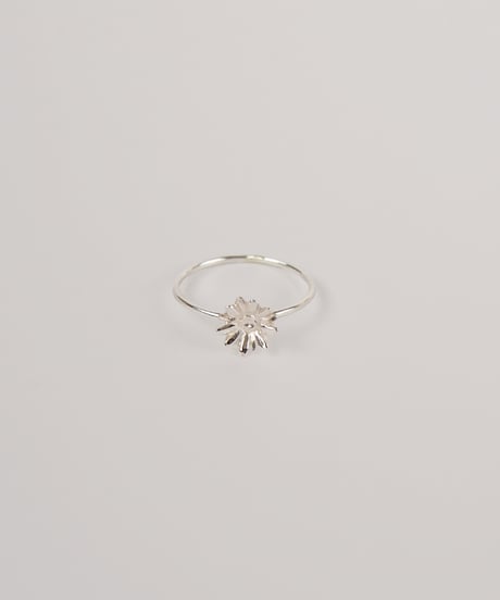 Gerbera ring (silver)