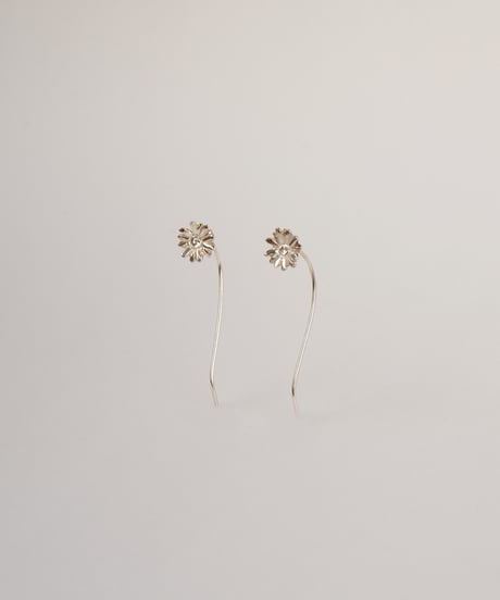 Gerbera pierce (silver)