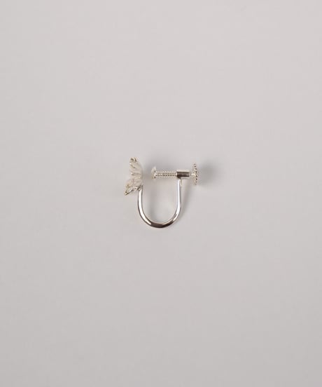 Gerbera earring A (silver)