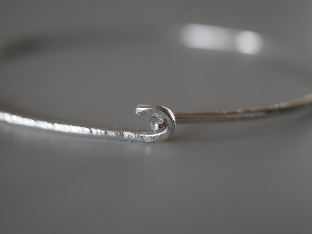 line bangle (silver) | ayano otsubo