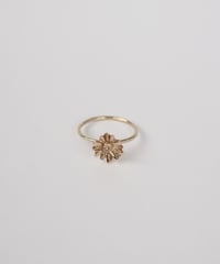 Gerbera ring (K10YG)