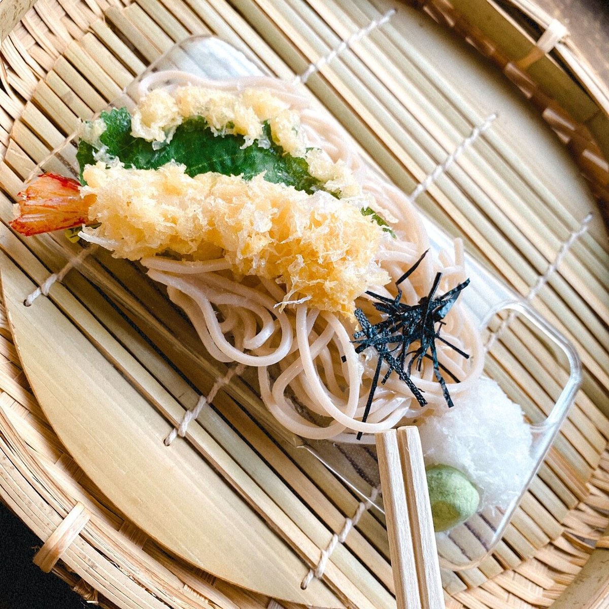 おうちdeサンプルシリーズ 天ぷら蕎麦 【受注販売】 | Fake Food Cooking