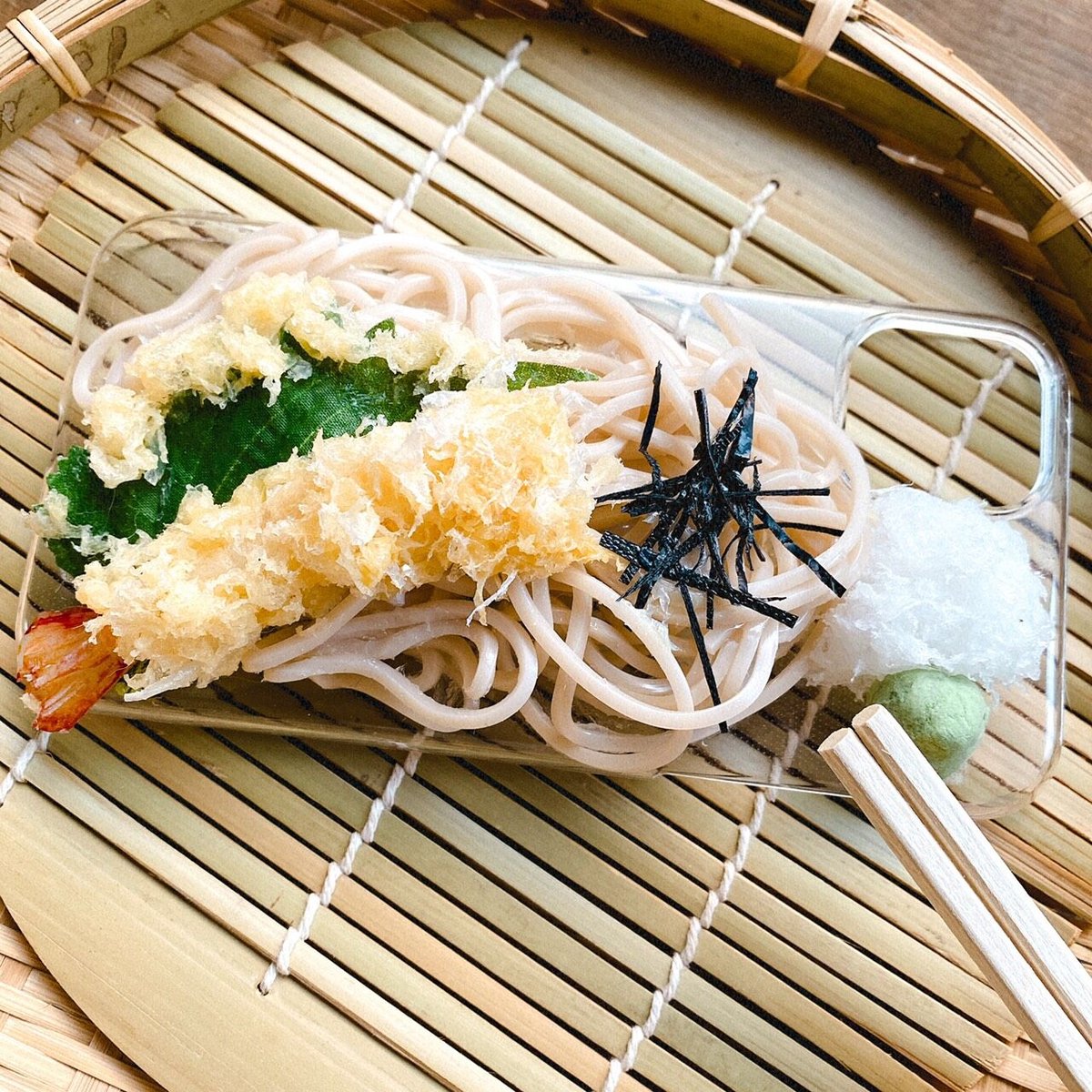 おうちdeサンプルシリーズ 天ぷら蕎麦 【受注販売】 | Fake Food Cooking