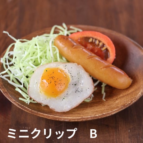 目玉焼き　ヘアーアクセサリー