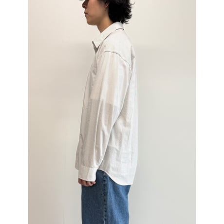 P A C S - Flopp Pocket Shirts (Pencil Stripe)