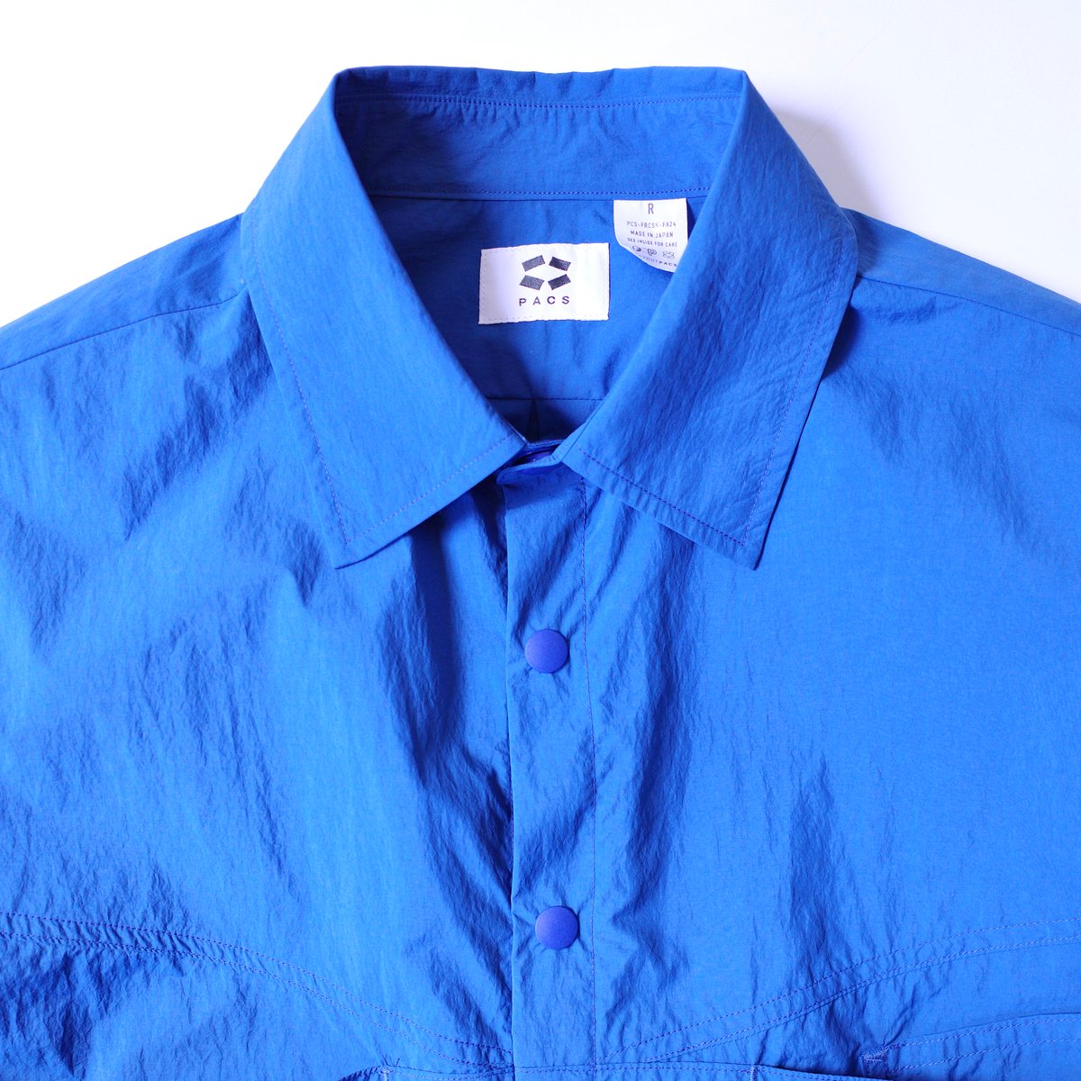 P A C S - Francois Windbreaker Shirts (Blue) |