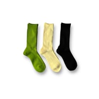 Solid Socks (Marimo/Cream/Black)