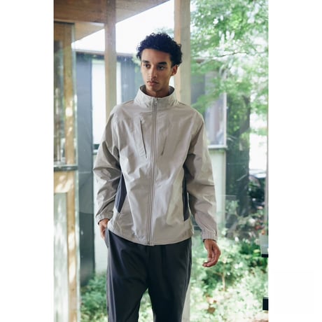 Comfortable Reason - Stand Zip Stretch Jacket (Black)