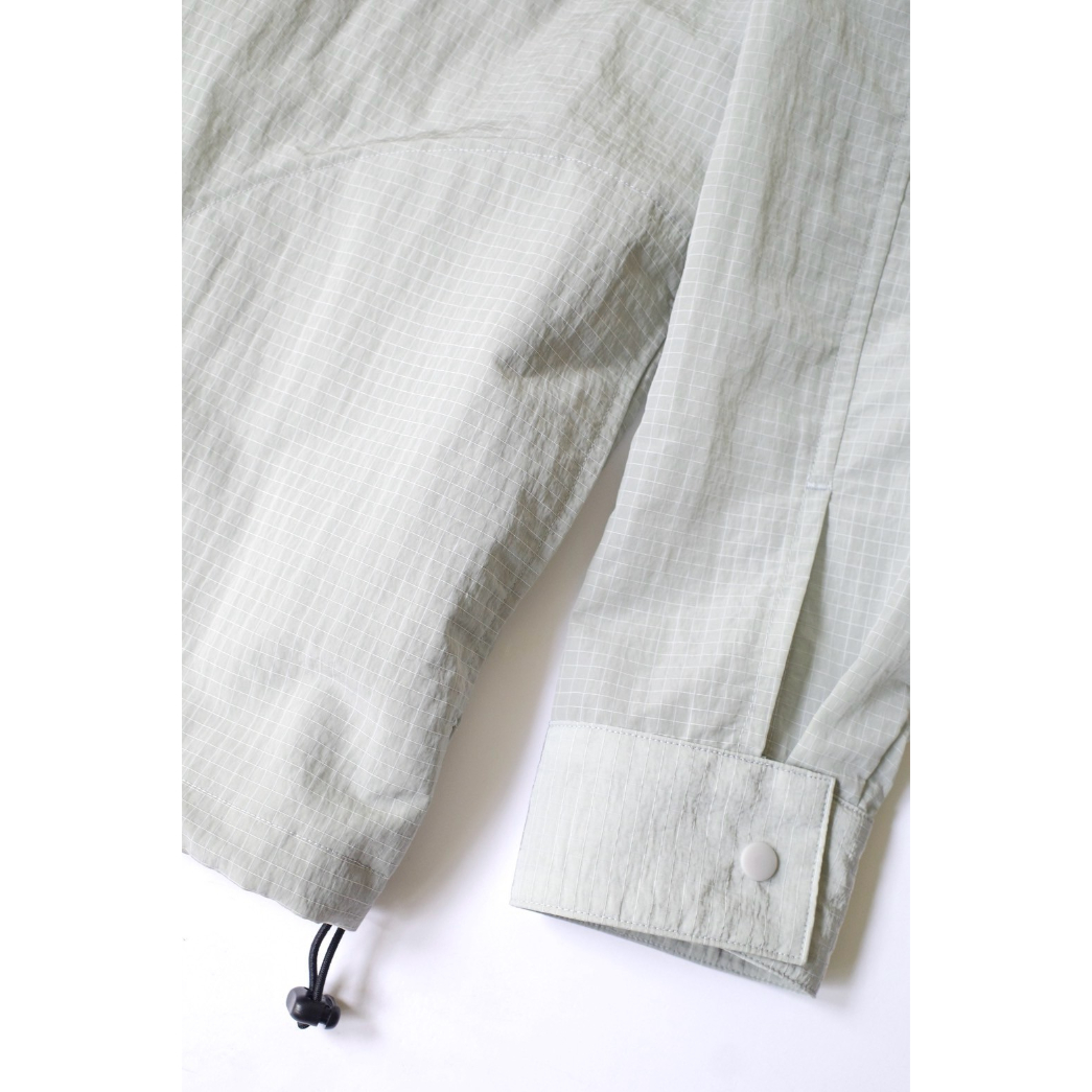 P A C S - Asymmetry Dog Ear Jacket (Gray) | PAL