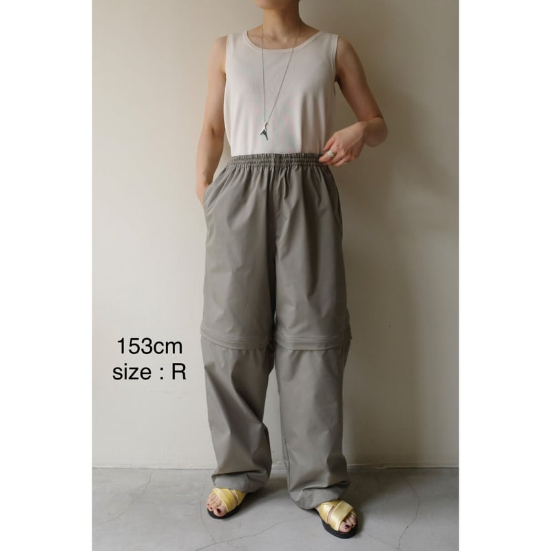 パンツ PACS CONVERTIBLE PANTS P A C S - Limonta Convertible Pants (OFF WHITE)
