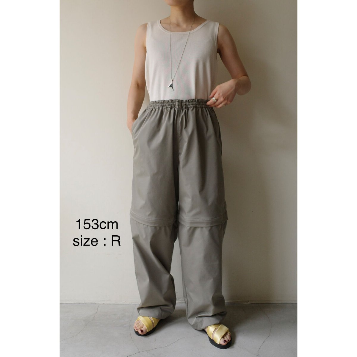 パンツ PACS CONVERTIBLE PANTS パンツ PACS CONVERTIBLE PANTS P A C S (Limonta Convertible