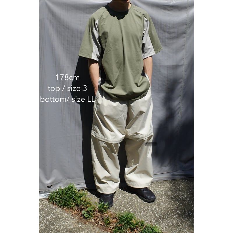 パンツ PACS CONVERTIBLE PANTS P A C S - Limonta Convertible Pants (OFF WHITE)
