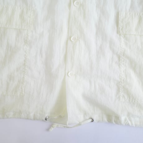 P A C S - Sheer Hooded Jacket  (WHT)