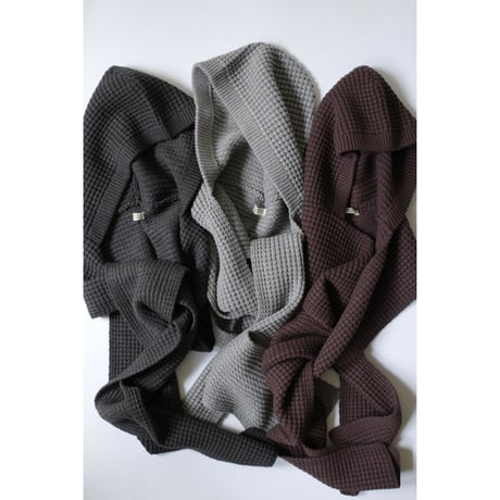 Comfortable Reason - Waffle Hood Scarf | PALETO