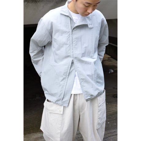 P A C S - Asymmetry Dog Ear Jacket (Gray)